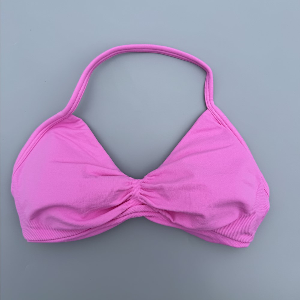 Top de Ginástica Feminino com  - Plunge Bra Push Up avaliação e preço
